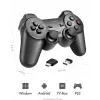 LogiLink AA0187 Ασύρματος χειριστήριο gaming 2,4 GHz Μαύρο 8 m εμβέλεια PC Android PS3