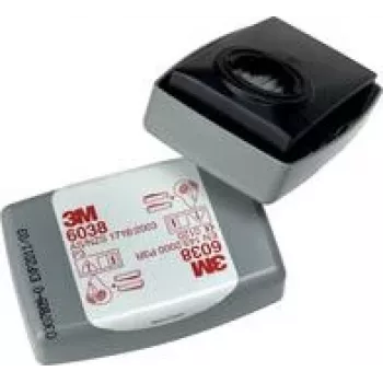 3M Φίλτρο σωματιδίων με ενεργό άνθρακα, P3R 6038 - 20 τεμ. (10x συσκευασία 2 τεμ.) - Απαιτούνται 2 φίλτρα ανά μάσκα (6038)