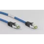Wentronic 45657 Καλώδιο δικτύου Cat8.1 S/FTP, RJ45, 0,25 m, Μπλε