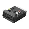 Wentronic AVK 198 προσαρμογέας SCART σε 3x RCA/S-Video, μαύρο 50312
