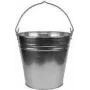 Bradas γαλβανισμένος κουβάς από χάλυβα, 7 L, ασημί, μεταλλική λαβή J5316