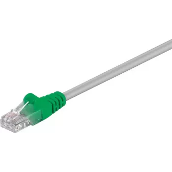 Wentronic Goobay CAT 5e Crossover καλώδιο patch, U/UTP, γκρι-πράσινο, 2 m - CCA αλουμίνιο επικαλυμμένο με χαλκό (68864)