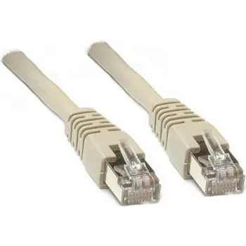 Wentronic Goobay CAT 5e Crossover καλώδιο patch, U/UTP, γκρι-πράσινο, 2 m - CCA αλουμίνιο επικαλυμμένο με χαλκό (68864)