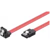 Wentronic 93116 καλώδιο SATA III 0,5m κόκκινο, 6Gbps με κλιπ ασφάλισης