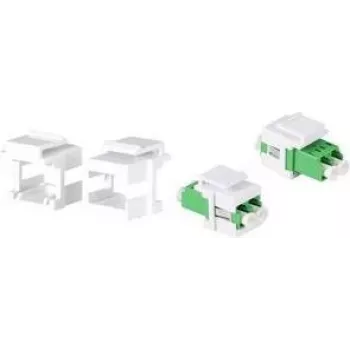 LogiLink NK0092 βάσεις Keystone για υποδοχές LC-Duplex / SC-Simplex χωρίς φλάντζα, 100 τεμ.
