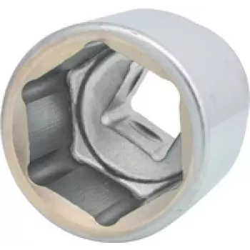 KS TOOLS 911.1050 CLASSIC Καρυδάκι εξάγωνο 1 inch με τετράγωνη υποδοχή, 50mm, Κοντό, Χρώμιο-Βανάδιο
