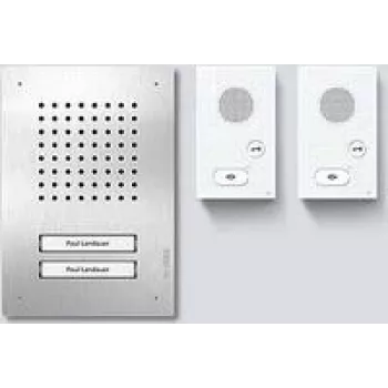 Siedle SET CLAB 850-2 E/W Σετ ήχου Classic Ανοξείδωτο ατσάλι/Λευκό 210010046-00