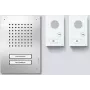 Siedle SET CLAB 850-2 E/W Σετ ήχου Classic Ανοξείδωτο ατσάλι/Λευκό 210010046-00
