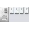 Siedle SET CLAB 850-4 E/W Σετ ήχου Classic Ανοξείδωτο ατσάλι/Λευκό (210010048-00)