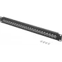 Renkforce RF-4541184 19 inch 1U patch panel BNC για ράφι, 16 θύρες, μαύρο