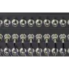 Renkforce RF-4541184 19 inch 1U patch panel BNC για ράφι, 16 θύρες, μαύρο