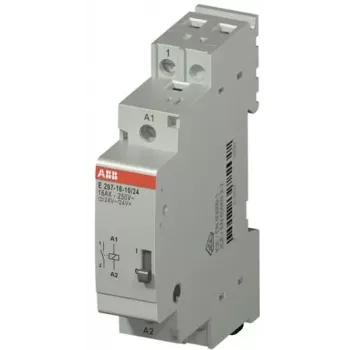ABB E297-16-10/24 ρελέ εγκατάστασης 16A 1NO πηνίο 24V AC/DC ράγα DIN 2TAZ311000R2041
