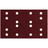 Metabo γυαλόχαρτα Velcro 80 x 133 mm, κόκκος P120, αναρρόφηση 16 οπών, συσκευασία 50 τεμ. (SRA) 635194000