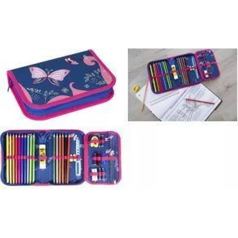 Faber-Castell Eberhard Faber Butterfly Κασετίνα 32 τεμ. πολυεστέρας 577471