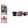 Marabu Textil Painter Plus Σετ μαρκαδόρων υφασμάτων, 3 mm στρογγυλή μύτη, διάφορα χρώματα, 3 τεμ. 0118000000081