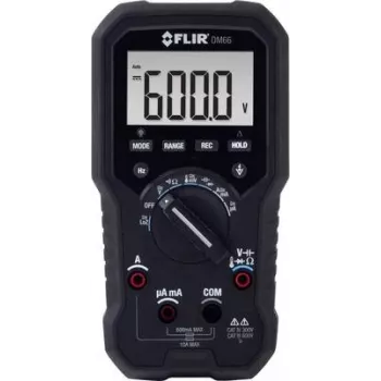 FLIR DM66 ψηφιακό πολύμετρο CAT IV 300V, CAT III 600V, True RMS, 6000 Counts