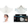 3M Aura 9320+ μάσκα αναπνευστικής προστασίας FFP2 χωρίς βαλβίδα εκπνοής, τριμερής πτυχωτή μάσκα, λευκή, συσκευασία 1 τεμ. 9320-5