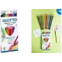 GIOTTO COLORS 3.0 ACQUARELL ξυλομπογιές ακουαρέλας, 12 διαφορετικά χρώματα, εξαγωνικές, μύτη 3,0 mm, χάρτινη θήκη (F277100)