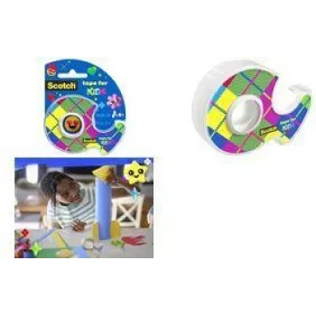 3M Scotch Kids Tape, 19 mm x 15 m, αόρατη ματ ταινία, χειροκίνητος διανομέας, 1 ρολό 7100410261