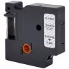 RENKFORCE RF-LT-D45010 συμβατή μελανοταινία DYMO D1 12mm διαφανής μαύρο σε 7m RF-6027820