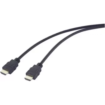 SpeaKa Professional καλώδιο HDMI HDMI-A βύσμα αρσενικό σε βύσμα αρσενικό 3,00 m μαύρο 4K UHD SP-12816084