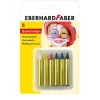 FABER-CASTELL EBERHARD FABER Μολύβια Μακιγιάζ, Κοντά, 6 Χρώματα, Υψηλή Ένταση, Δερματολογικά Ελεγμένα, 1 Σετ (579106)