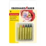 FABER-CASTELL EBERHARD FABER Μολύβια Μακιγιάζ, Κοντά, 6 Χρώματα, Υψηλή Ένταση, Δερματολογικά Ελεγμένα, 1 Σετ (579106)