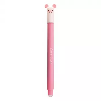 Faber-Castell Eberhard Faber Animal Erase it! Στυλό Gel Γουρούνι Μπλε 0,7 mm Ξεβιδώσιμο Αναπληρώσιμο 582106