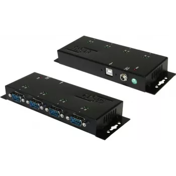 EXSYS EX-1334HMV-2 Προσαρμογέας 4 Θυρών USB 2.0 σε Σειριακή RS-232 με Μεταλλικό Κουτί