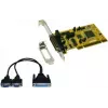 EXSYS EX-42372IS Κάρτα PCI 2 θυρών RS-422/485 με προστασία υπέρτασης, Low Profile
