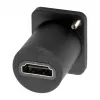 EXSYS EX-49152 Προσαρμογέας D-Typ HDMI, υποδοχή θηλυκή σε υποδοχή θηλυκή