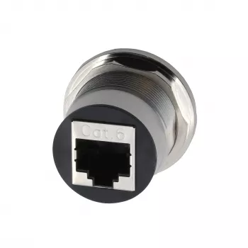 EXSYS EX-49196 μεταλλικός προσαρμογέας ενσωμάτωσης RJ45, υποδοχή σε υποδοχή