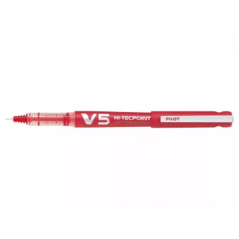 PILOT V5 Hi-Tecpoint Begreen στυλό μελάνης, κόκκινο μελάνι, γραμμή 0,3 mm, επαναγεμιζόμενο, κόκκινο περίβλημα 442797