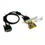 EXSYS EX-1095 PCI Express x1 κάρτα προσαρμογέα 2 θυρών RS232 σειριακή