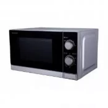 Sharp R200INW φούρνος μικροκυμάτων Solo 20L 800W μαύρο/ασημί
