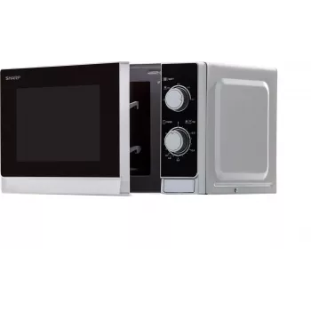 Sharp R200INW φούρνος μικροκυμάτων Solo 20L 800W μαύρο/ασημί