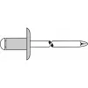 GESIPA πριτσίνι 4,0 x 12,0 mm αλουμίνιο/χάλυβας μεγάλης κεφαλής - 500 τεμ. (1454097)