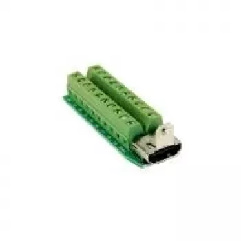 EXSYS EX-49065 Προσαρμογέας 19-pin HDMI υποδοχή θηλυκή σε 20-pin Terminal Block