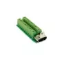 EXSYS EX-49065 Προσαρμογέας 19-pin HDMI υποδοχή θηλυκή σε 20-pin Terminal Block