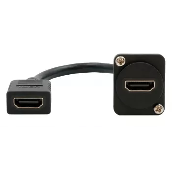 EXSYS EX-49163 Προσαρμογέας καλωδίου D-Typ HDMI, υποδοχή θηλυκή σε υποδοχή θηλυκή, 20 cm
