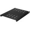 Renkforce RF-7112942 Ράφι 19 ιντσών για rack 1U συρόμενο Μαύρο