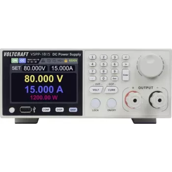 VOLTCRAFT VSPP-1815 Εργαστηριακό τροφοδοτικό Rack-Mount, 0-150 V/DC, 0-30 A, 1800 W, προγραμματιζόμενο, USB/RS-485/LAN VC-18673200