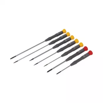 C.K Tools T4883x Σετ κατσαβιδιών ηλεκτρονικών 7 τεμ. (ίσιο 2,5x75, 3,0x100, 3,0x150, PH0x60, PH1x80, PZ0x60, PZ1x80)