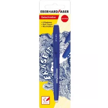 Faber-Castell Eberhard Faber Erase It! πένα gel μπλε 0,7 mm επαναγεμιζόμενη σβηστή 582181