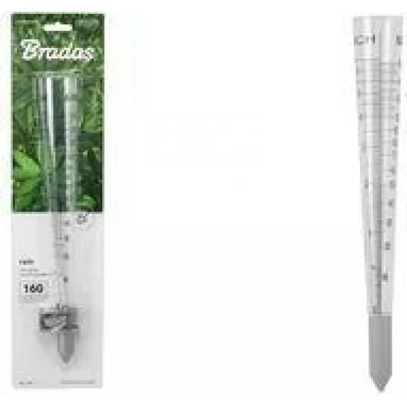 BRADAS WL-M17 WHITE LINE βροχόμετρο, πλαστικό, έως 160 mm/m², κωνική βάση, 1 τεμ.