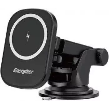 ENERGIZER ECA007 Qi 15W Ασύρματος φορτιστής αυτοκινήτου με αυτόματη βάση αισθητήρα, Μαύρο