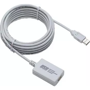 EXSYS EX-1401 Ενεργό καλώδιο επέκτασης USB 2.0 5m USB-A αρσενικό σε θηλυκό με αναγέννηση σήματος