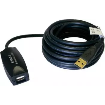 EXSYS EX-1401 Ενεργό καλώδιο επέκτασης USB 2.0 5m USB-A αρσενικό σε θηλυκό με αναγέννηση σήματος