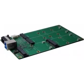 EXSYS EX-3673 USB 3.2 Gen 2x1 σε M.2 και mSATA Κάρτα προσαρμογέα με υποδοχή USB Type-B θηλυκή