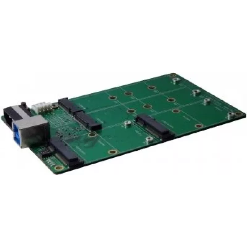 EXSYS EX-3673 κάρτα προσαρμογής USB 3.2 Gen 2x1 σε M.2 και mSATA με υποδοχή USB Type-B